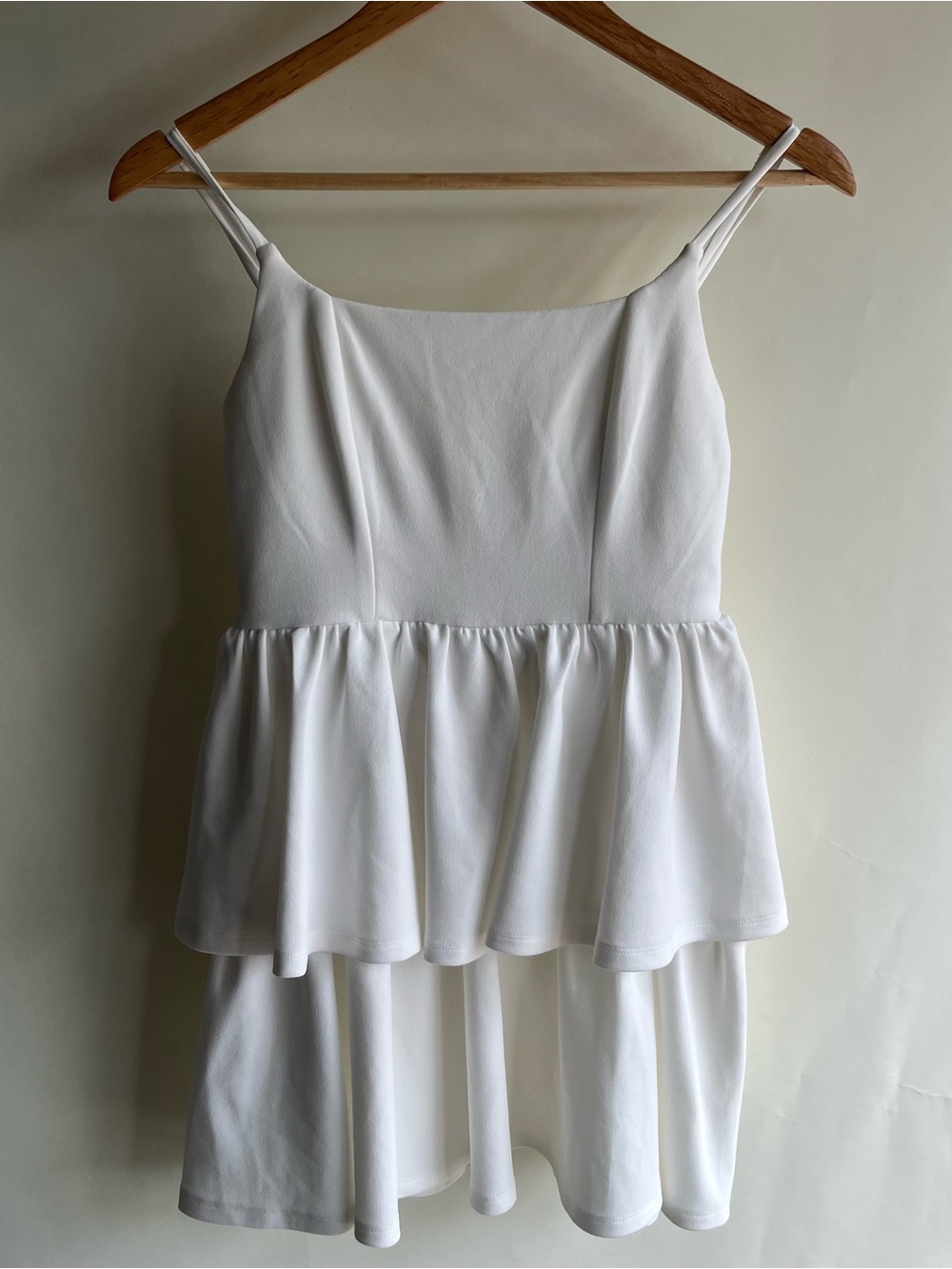 Speechless Tiered Dress White Sz 3 Juniors Spaghetti Strap Euc Women’s